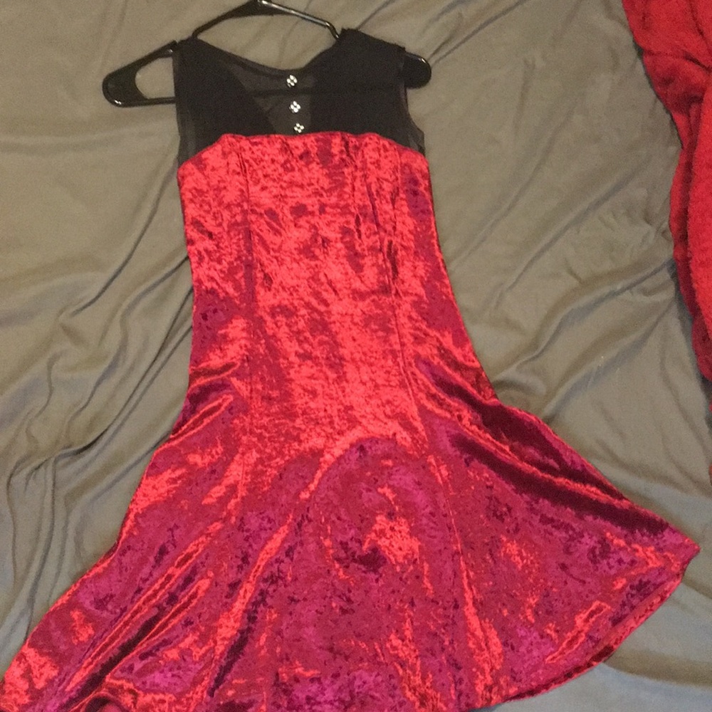 Red dress